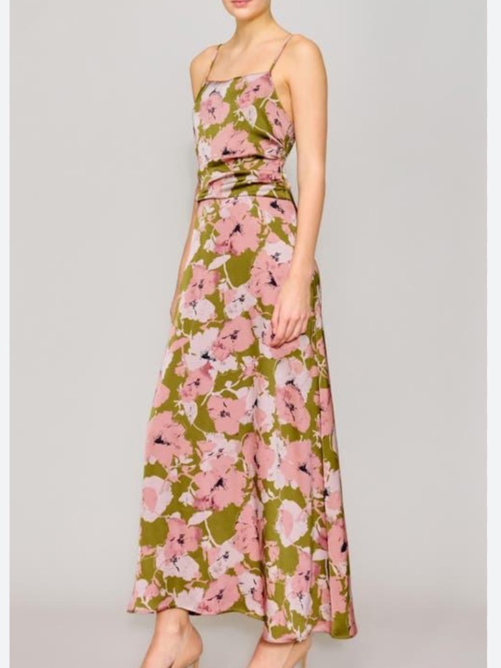 Melloday Floral Slip Maxi Dress - NWT